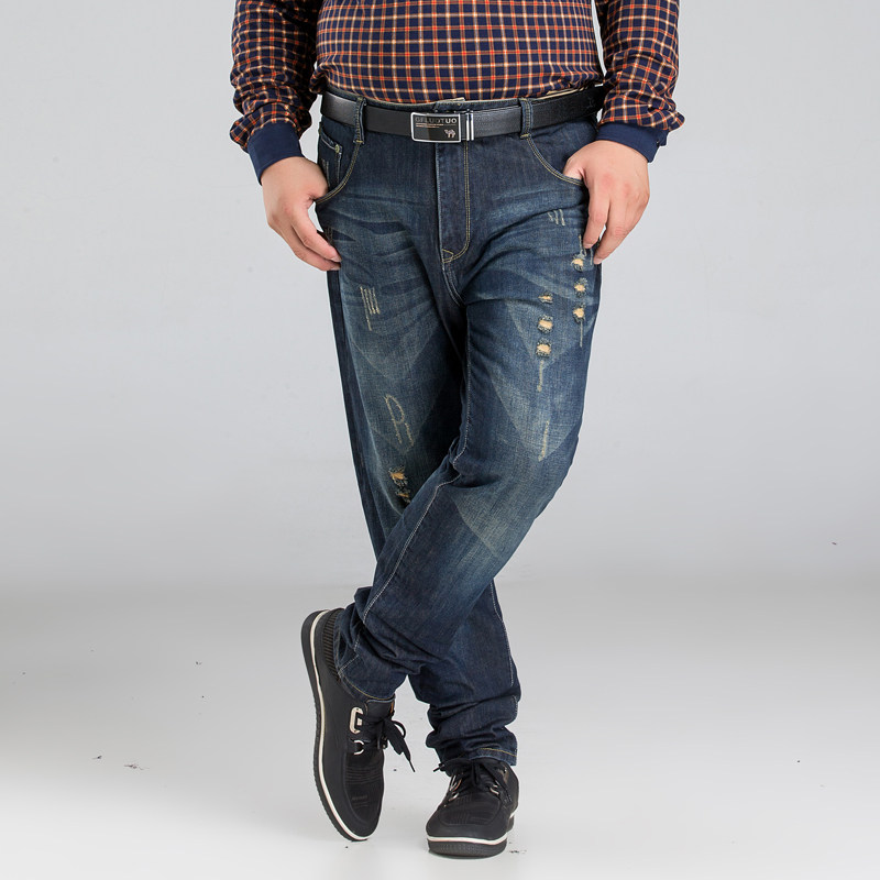 Jeans pour grands chantiers droite en vrac en coton - Ref 1464319 Image 3