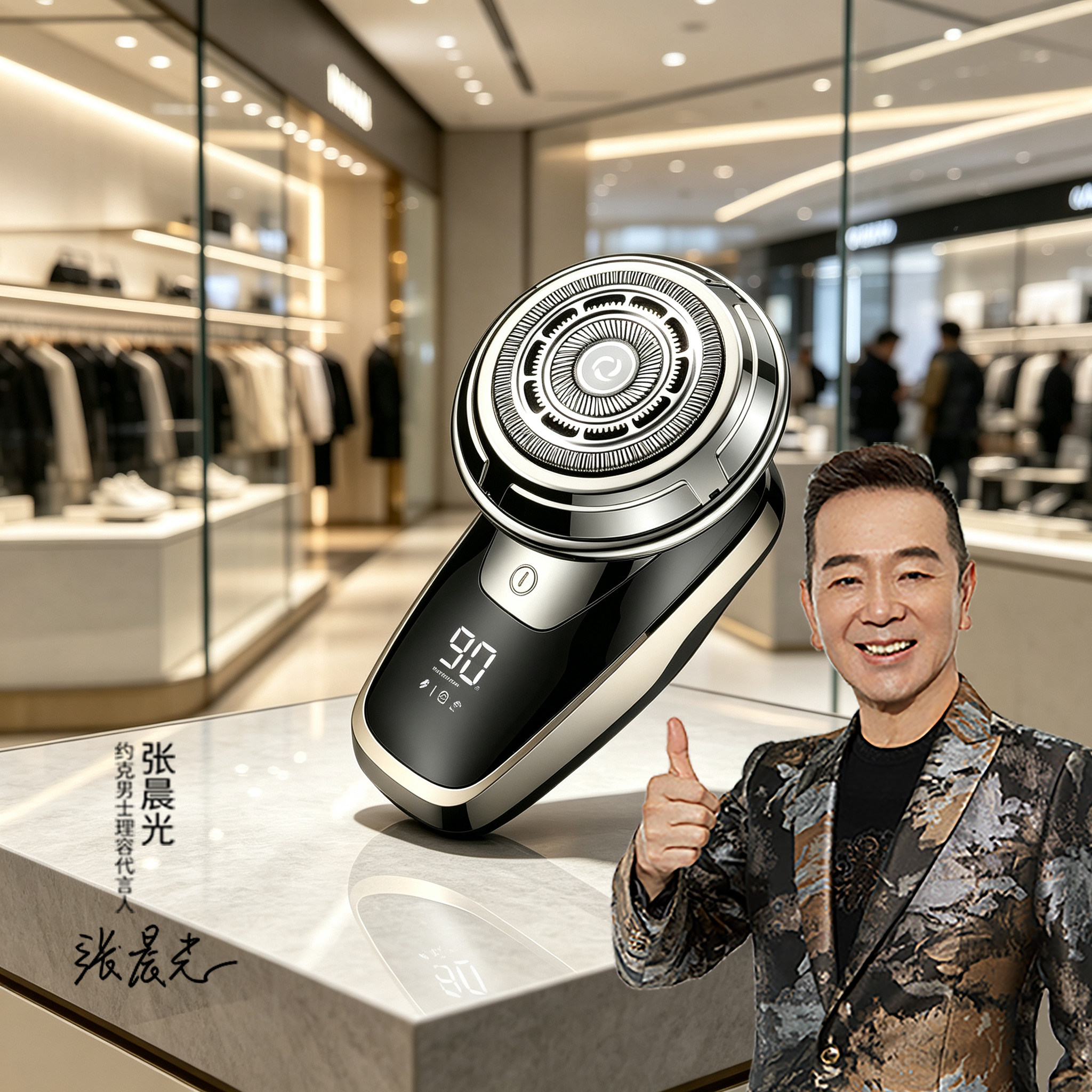 约克德国进口大功率剃光头神器电动剃须刀刮胡刀自刮剃头刀理发器