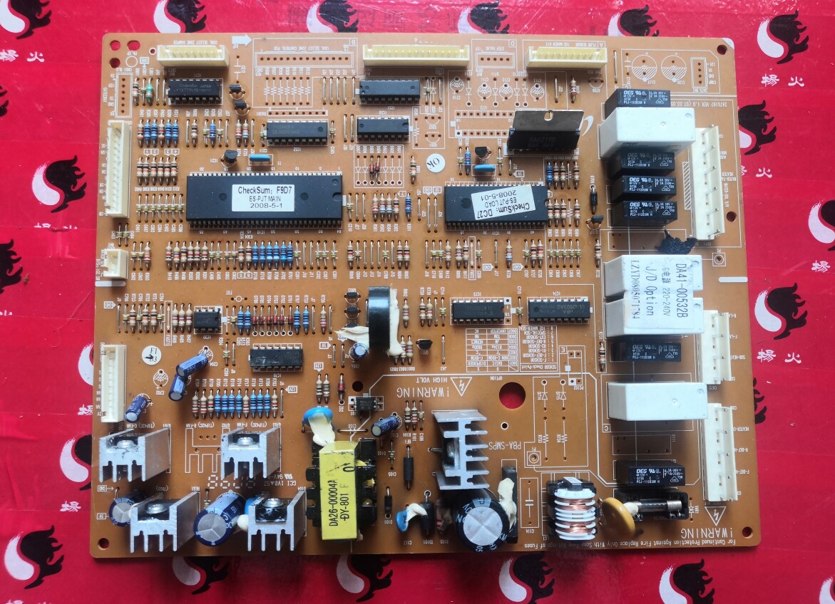 适用三星对开门冰箱电脑板 DA41-00532E DA27-00027B电脑电源控制
