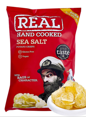 上海会员超市代购休闲土豆膨化食品英国进口Real海盐风味原切薯片
