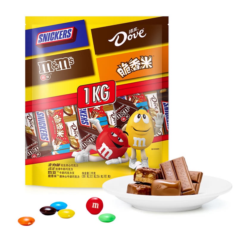 玛氏缤纷乐享混合口味巧克力