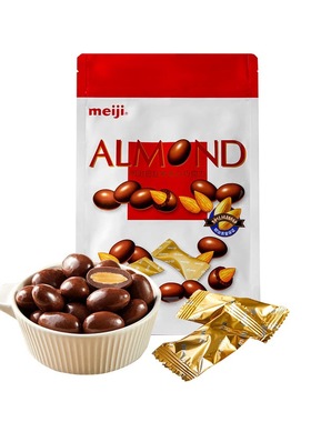 麦德龙SamCostco开市客会员超市代购明治巴旦木夹心巧克力550g