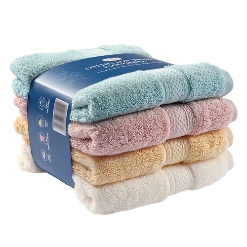 Sam纯棉低捻面巾蓬松柔软吸水好