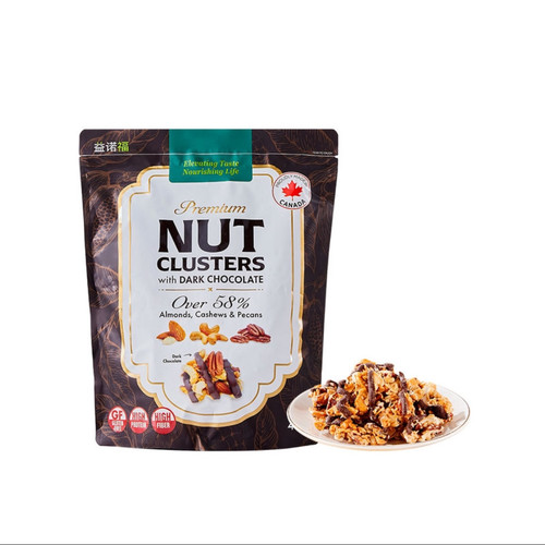 山姆会员店代购果仁制品零食加拿大进口益诺福黑巧克力风味坚果酥