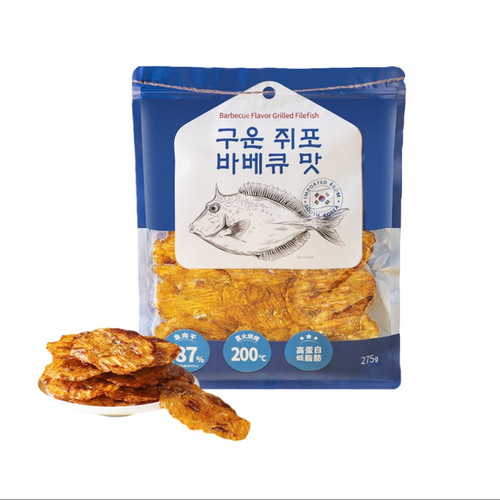 山姆代购韩国烧烤味烤鱼肉干片