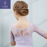 咔萌琪 Детский осенний танцующий костюм, спортивная одежда, короткий рукав