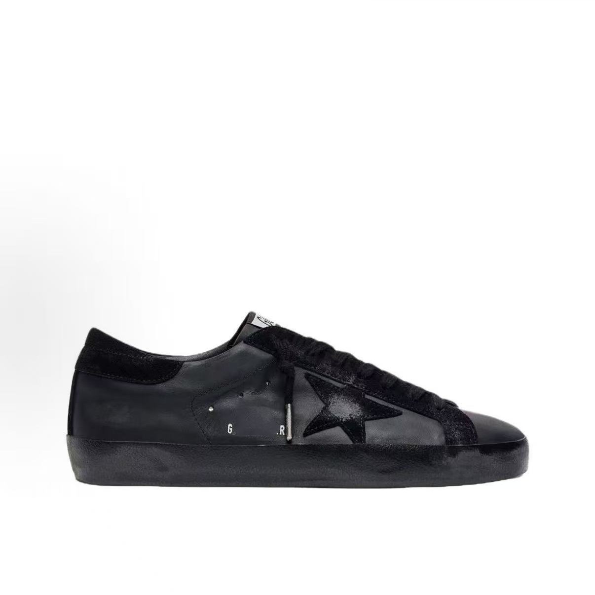thumbnail for Korean version of the spring 2026 new leather small dirty shoes women's inner heightening star shoes retro old dirty shoes men's and women's trends