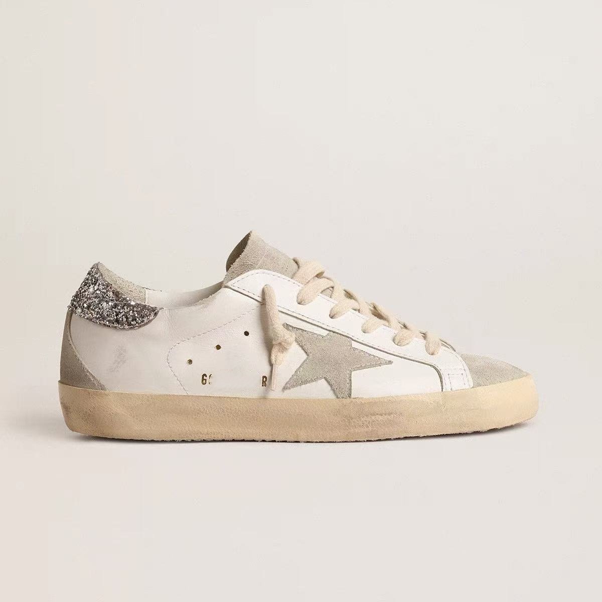 thumbnail for Korean version of the spring 2026 new leather small dirty shoes women's inner heightening star shoes retro old dirty shoes men's and women's trends