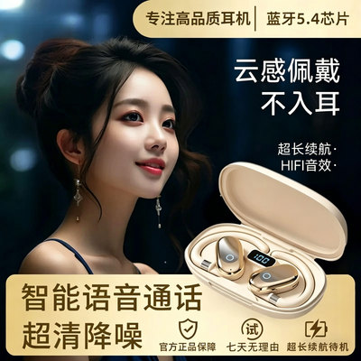 开放式双边降噪防水蓝牙耳机