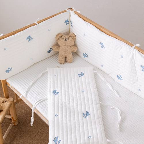 好享棉婴儿床绗缝床围可定制尺寸