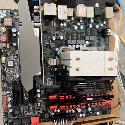 议价evga z68m主板e3 1230可维修翻新