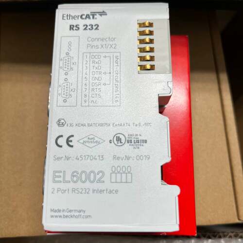 议价倍福模块 EL6002 可以直接拍无瑕疵可维修