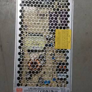 可维修正品明伟可调式电源开关，型号：LRS20024成色嘎嘎新