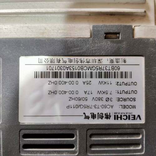 议价伟创变频器 AC60-T3-7R5G/011P可维修
