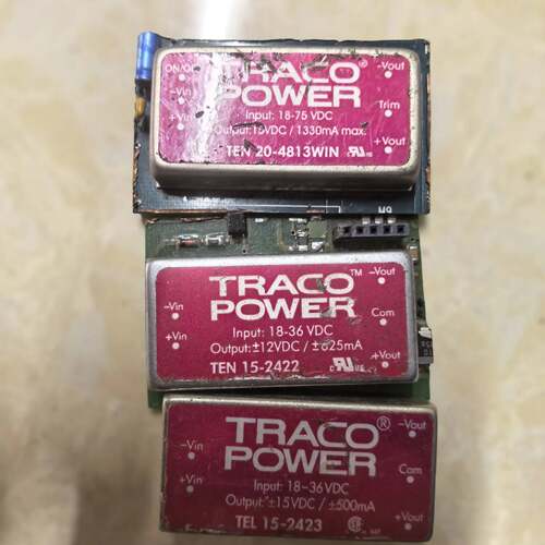 议价TRACO POWER电源模块TEN20-4813WIN、T可维修