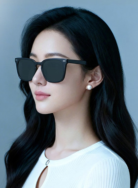 新款TR90墨镜高级感镜韩版网红太阳眼镜男女同款防晒插针太阳镜