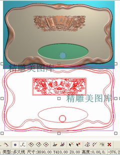 招财进宝茶盘精雕图茶台麒麟狮子灰度浮雕图茶盘莲花 麒麟茶盘