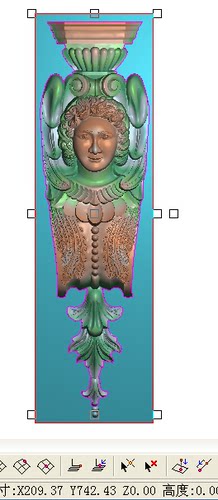 罗马柱精雕图浮雕雕刻图灰度图人物门板 欧式洋花美女柱头没线条