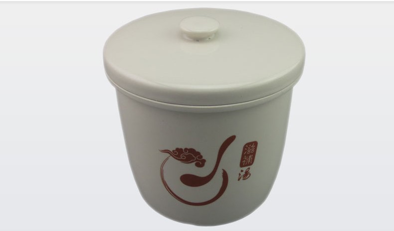美的MideaMDBZH10A隔水炖盅陶瓷电炖锅迷你白瓷盖子内胆原装配件