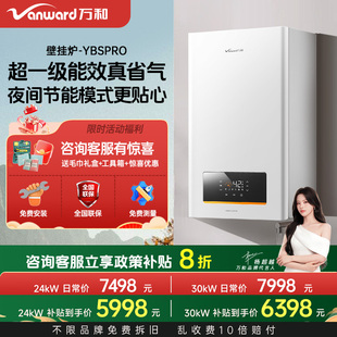 万和 燃气壁挂炉YBSPro家用天然气采暖壁挂地暖锅炉热水器
