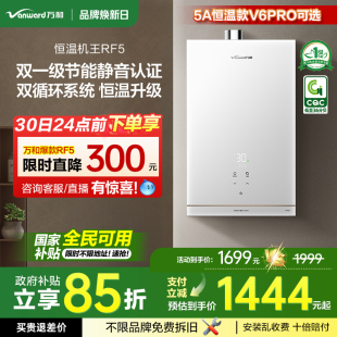 双伺服16升节能静音下置风机燃气热水器RF5 万和爆款 政府补贴