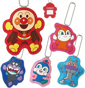 现货新品日本制2020面包超人儿童多用途防丢入园书包手袋名字挂件