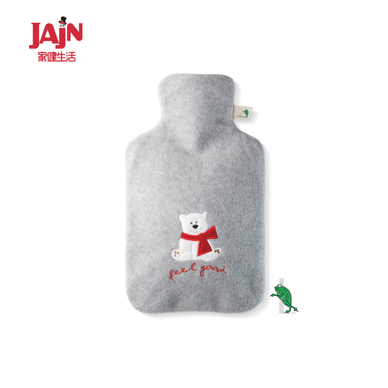 德国进口hugo注水女绒布热水袋