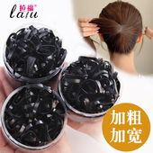 简约扎头发橡皮筋女网红ins头发绳韩国森系高弹力发圈小皮套头绳
