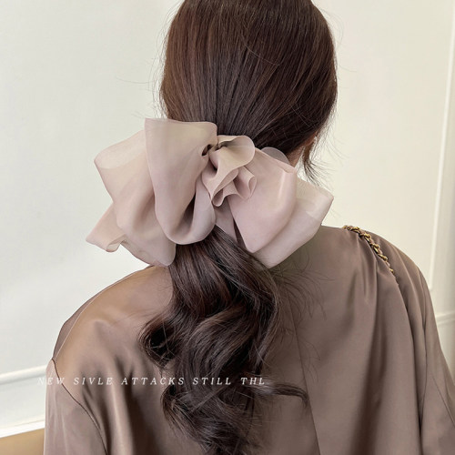 蝴蝶结发夹ins简约后脑勺