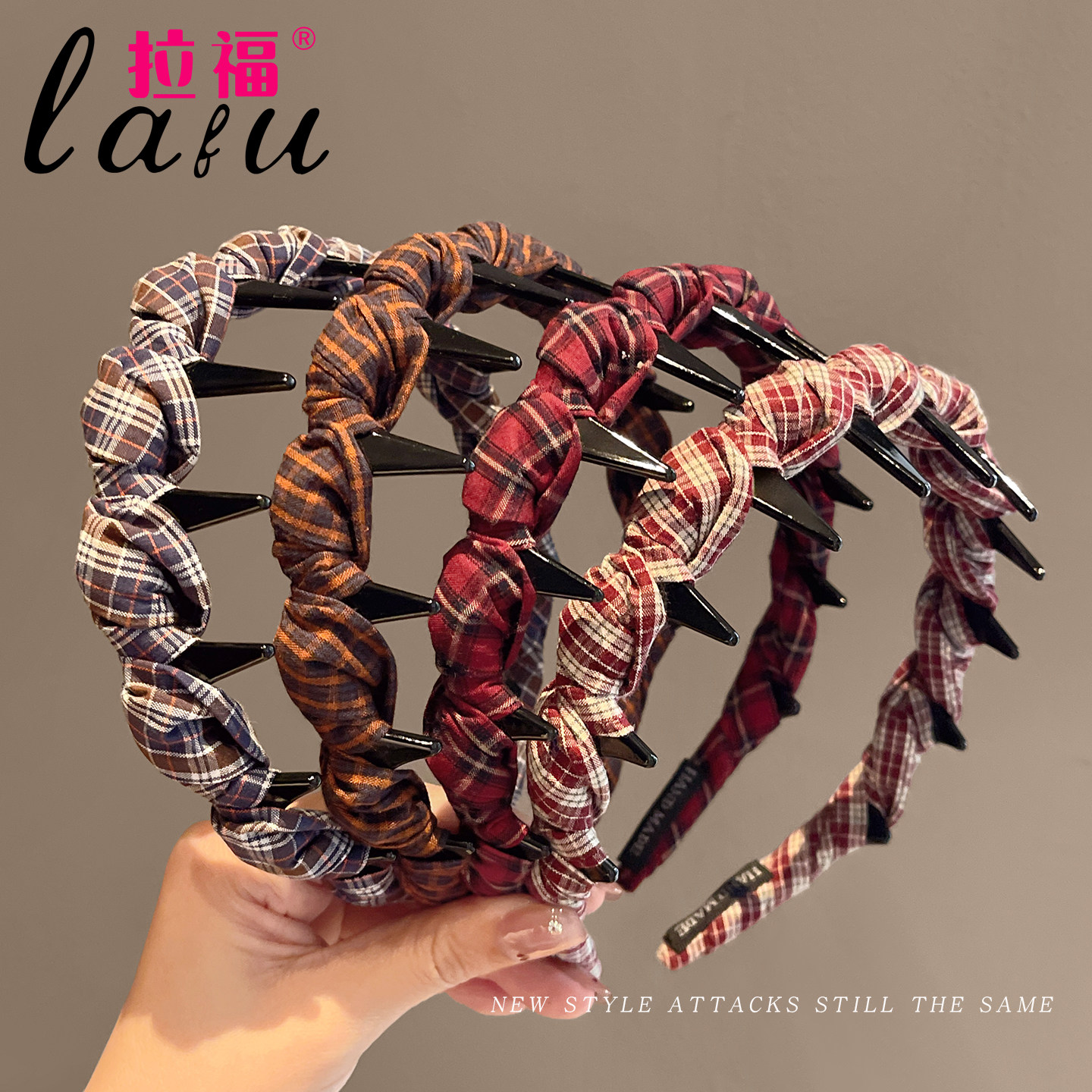 高颅顶发箍女款2025新款洗脸头箍