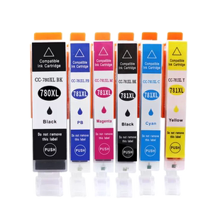 雄彩适用Canon佳能TS8170 TS9570 TS9170 TS8270 8370 6370 TS707 TR8570打印机墨盒PGI780XL CLI-781墨水盒