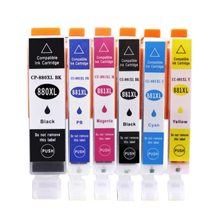 雄彩适用佳能PGI-880 881墨盒TS9180 TS8180 TS6180 TS5180 TR8580喷墨打印机油墨TS8280墨盒TS6280油墨盒