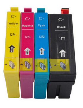 雄彩 适用爱普生 T1271墨盒 WorkForce 845 630 840 635 633油墨