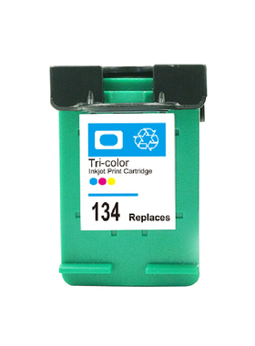 雄彩适用 HP129 134黑色油墨水盒 HP C9364 2575 2575打印机墨盒