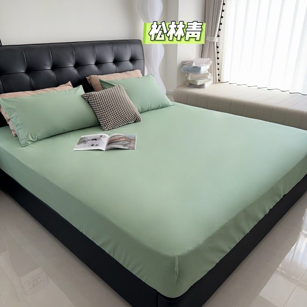 纯色同款深睡眠纯棉全棉四季床笠A类席梦思床笠防尘床垫保护床罩