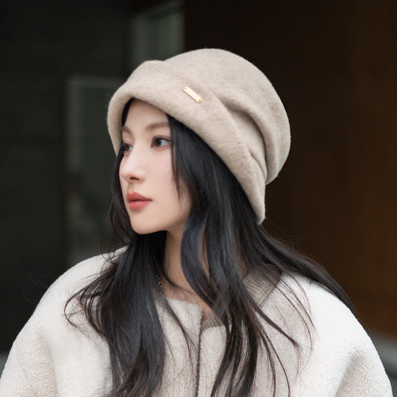 疯帽子 堆堆羊毛渔夫帽子女 保暖两用盆帽 针织帽慵懒冬季新,服饰配件/皮带/帽子/围巾,帽子,淘宝优惠券,粉丝福利购,淘宝优惠卷