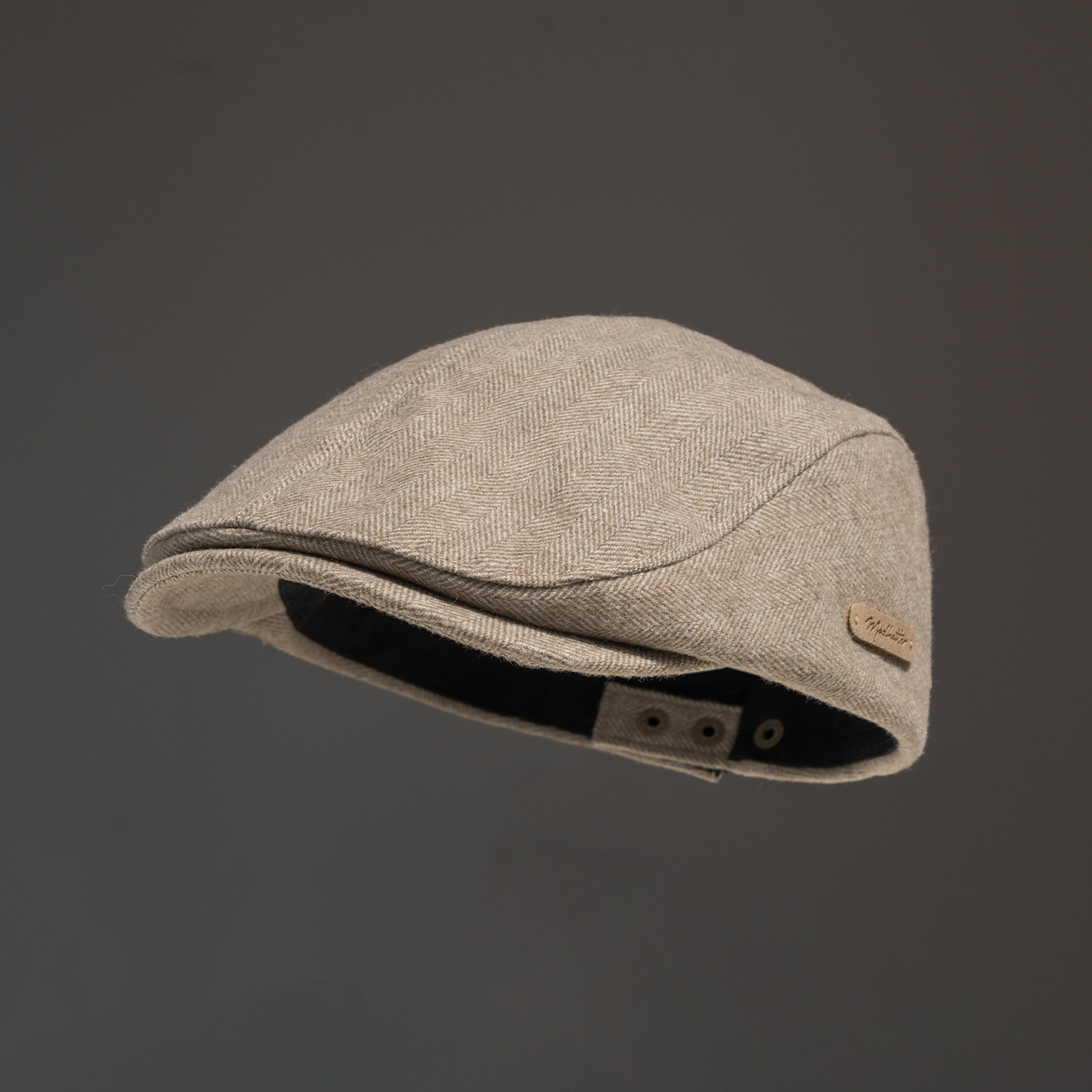 疯帽子时尚老钱风羊毛前进帽