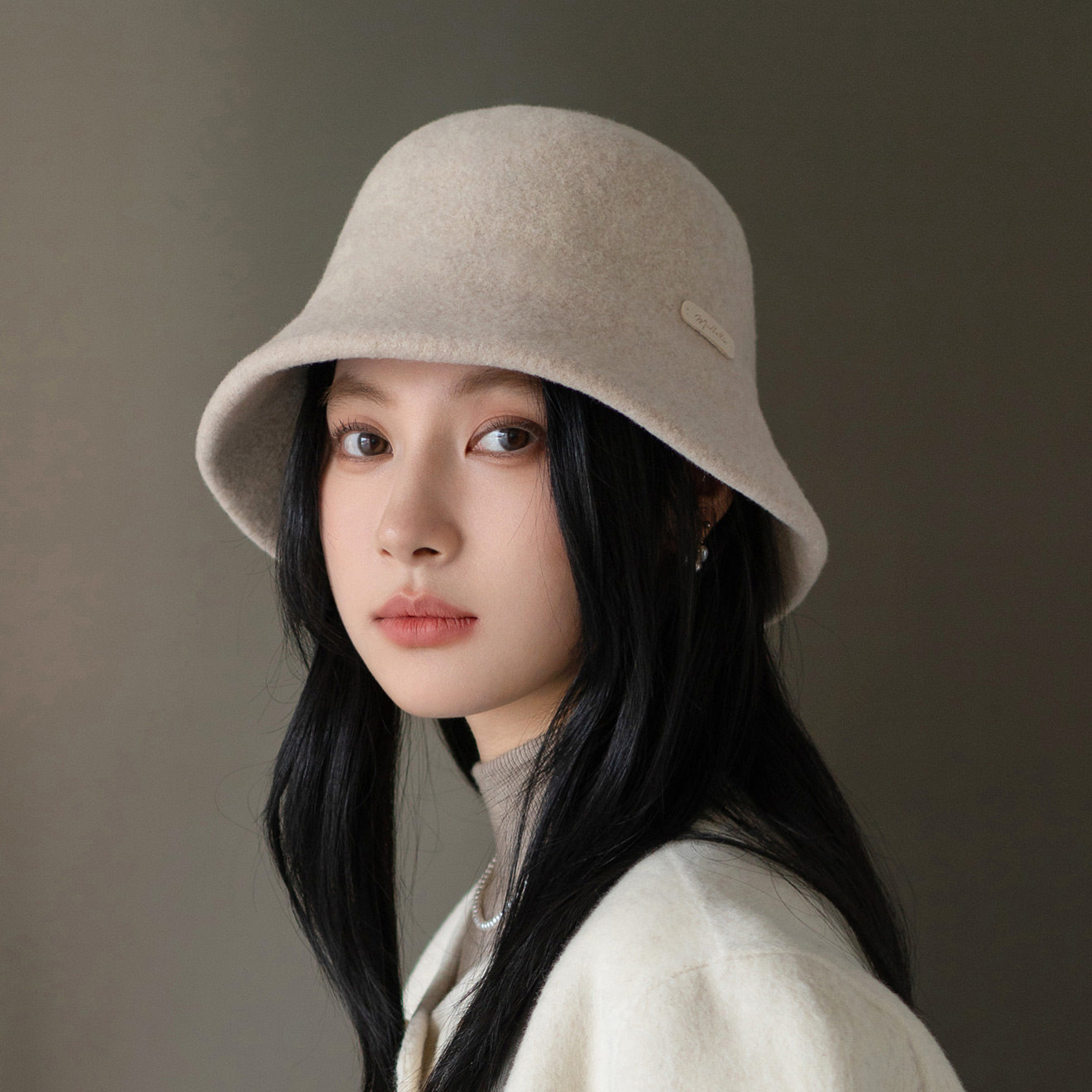 疯帽子 100纯羊毛渔夫帽女 简约静奢通勤纯色百搭盆帽子2026年新,服饰配件/皮带/帽子/围巾,帽子,淘宝优惠券,粉丝福利购,淘宝优惠卷