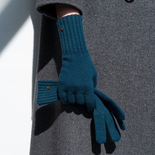 疯帽子韩版时尚纯羊毛手套