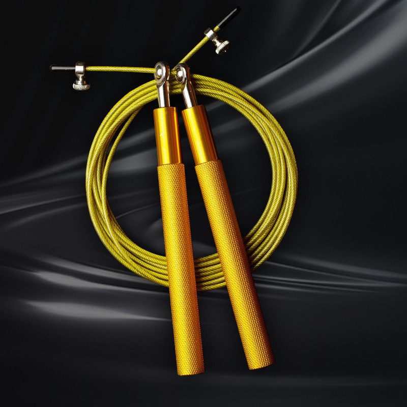 专业竞速钢丝跳绳儿童健身花样跳绳运动轴承跳绳中学生训练铝合金