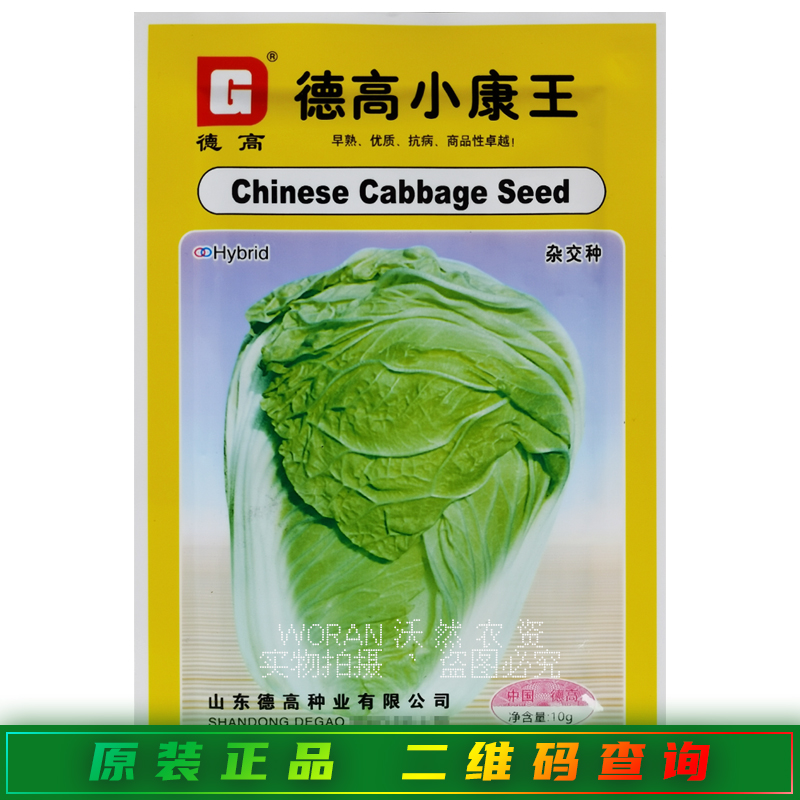 德高小康王白菜种子早熟抗病耐热