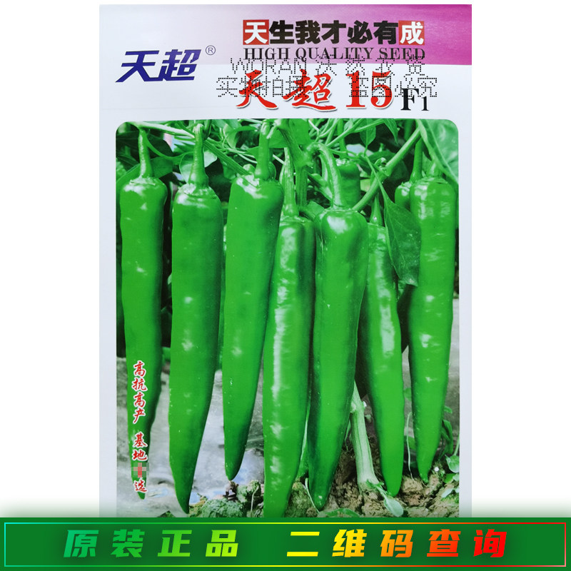 天超15辣椒种子中早熟抗病耐热高产牛角椒湘研55善椒软香辣辣椒