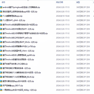 计算机毕业springboot项目设计ssm小程序软件工程VUE设案例源代码
