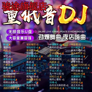 酒吧流行新歌DJ榜精选车载u盘音乐2023抖音热门重低音中文dj串烧