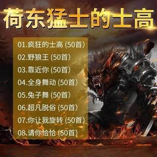 车载U盘荷东猛士的士高野狼王dj歌曲劲爆炸街音乐无损高音质优盘