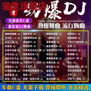 汽车载u盘无损高音质2023抖音网红歌曲车用经典 dj高品质音乐优盘