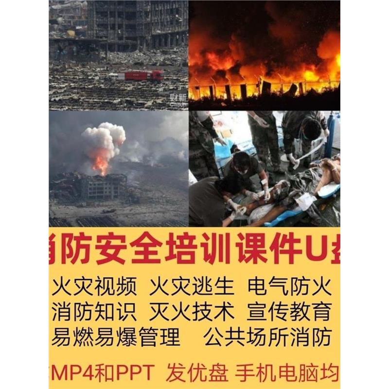 消防安全知识培训课件优盘