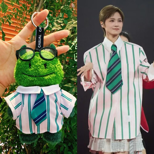 得意牛娃衣李宇春同款棉花娃娃娃衣可爱演唱会衣服牛牛旅衬衣