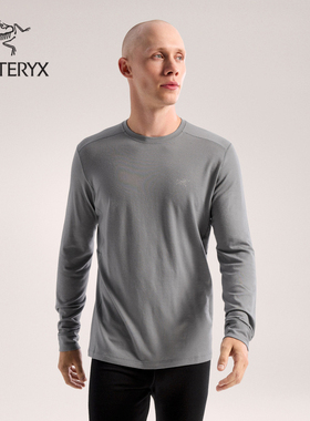ARC'TERYX始祖鸟 RHO MERINO WOOL CREW NECK  男子 内层长袖上装