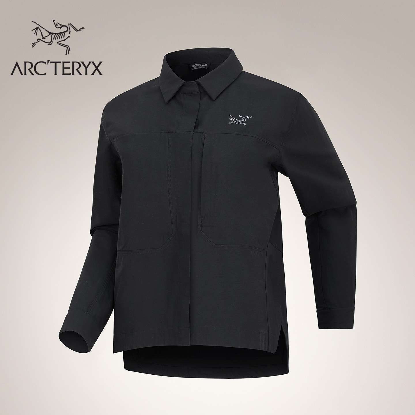 ARC'TERYX始祖鸟 CLARKIA SL COTTON OVERSHIRT 女子 长袖衬衣